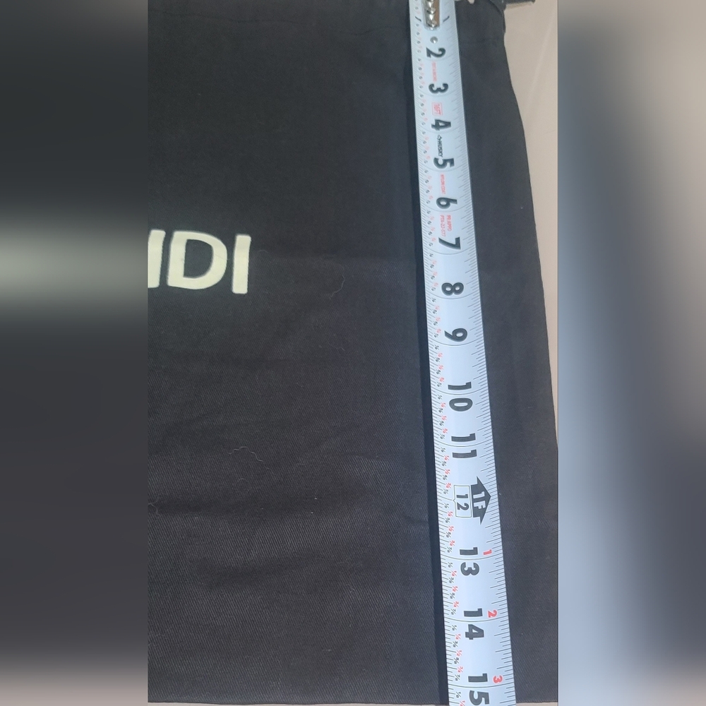 Fendi Black and White Logo Dust Bag - Picture 3 of 6